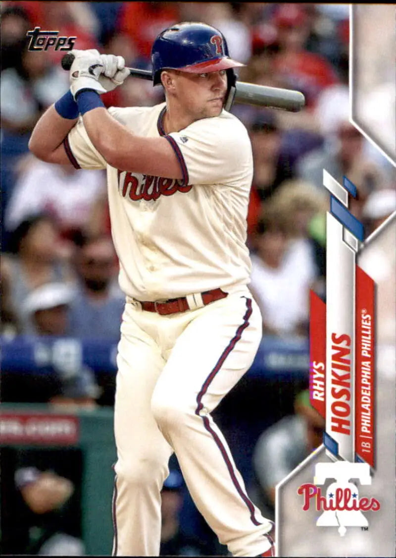 2020 Topps #687 Rhys Hoskins NM-MT Philadelphia Phillies Baseball Card - Baseball Card Single