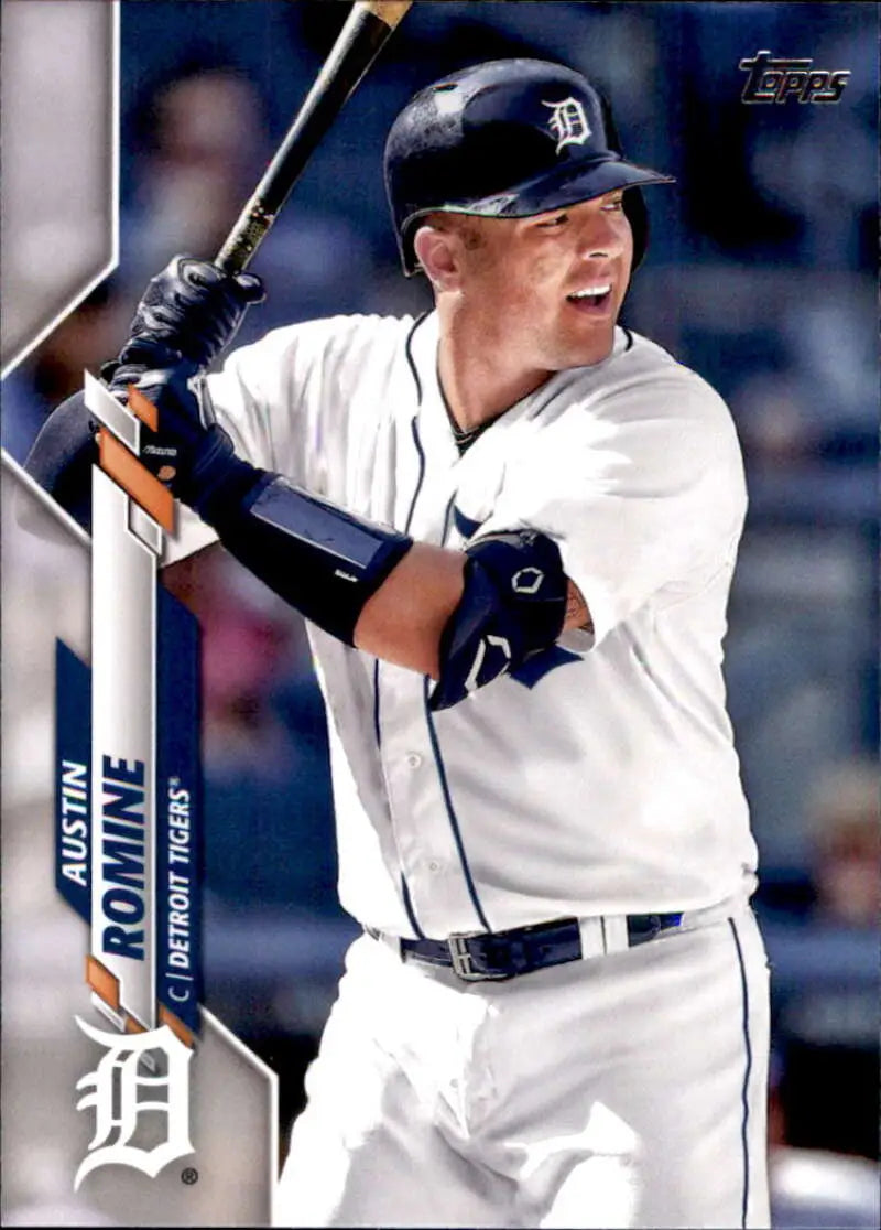 2020 Topps #688 Austin Romine NM-MT Detroit Tigers Baseball Card - Baseball Card Single