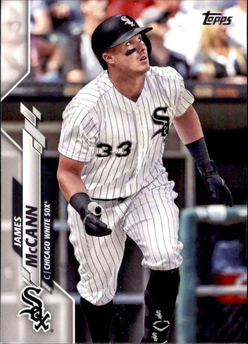 2020 Topps #689 James McCann NM-MT Chicago White Sox Baseball Card - Baseball Card Single