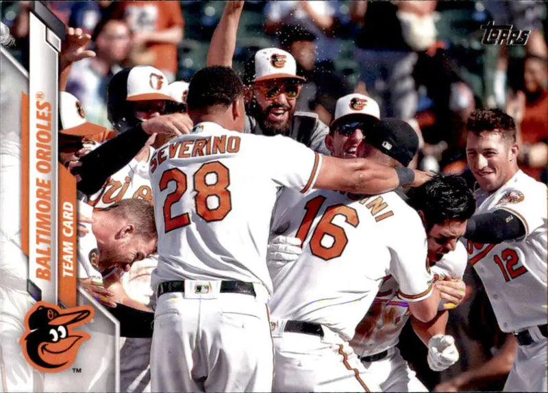 2020 Topps #694 Baltimore Orioles NM-MT Baltimore Orioles Baseball Card - Baseball Card Single