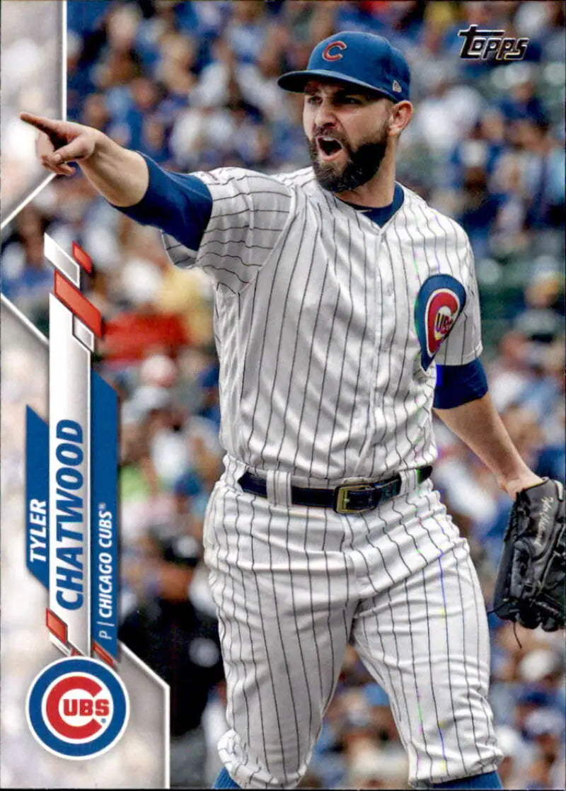2020 Topps #698 Tyler Chatwood NM-MT Chicago Cubs Baseball Card - Baseball Card Single