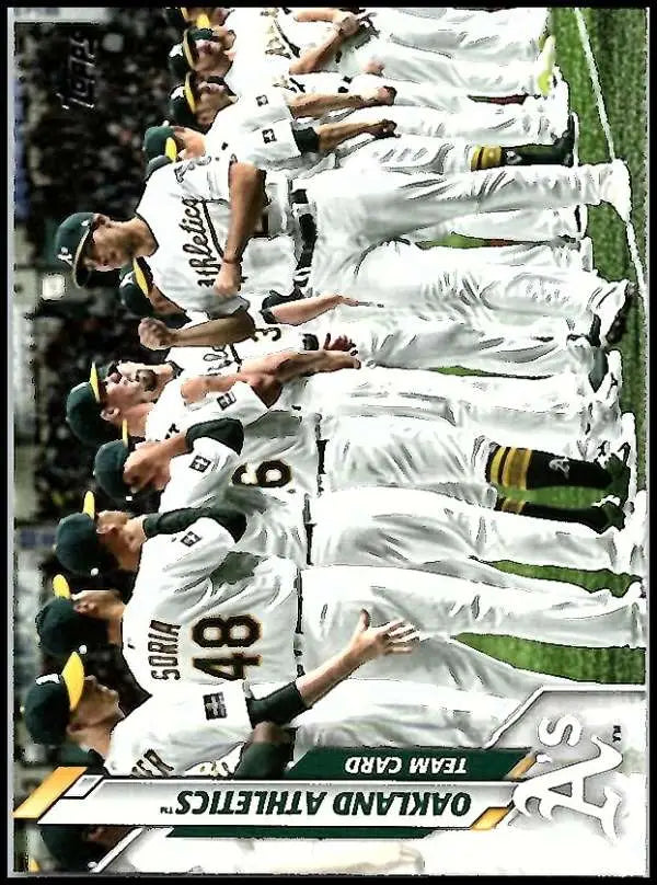 2020 Topps #73 Oakland Athletics NM-MT Baseball Card - Baseball Card Single