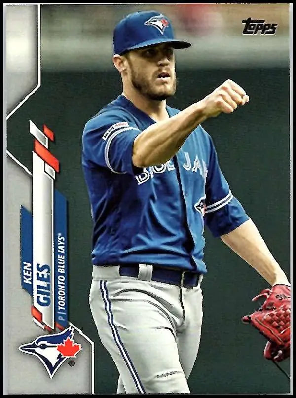 2020 Topps #84 Ken Giles NM-MT Toronto Blue Jays Baseball Card - Baseball Card Single