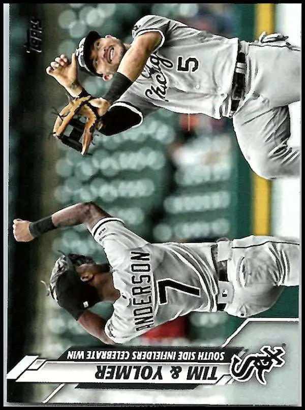 2020 Topps #85 Tim and Yolmer NM-MT Chicago White Sox Baseball Card - Baseball Card Single