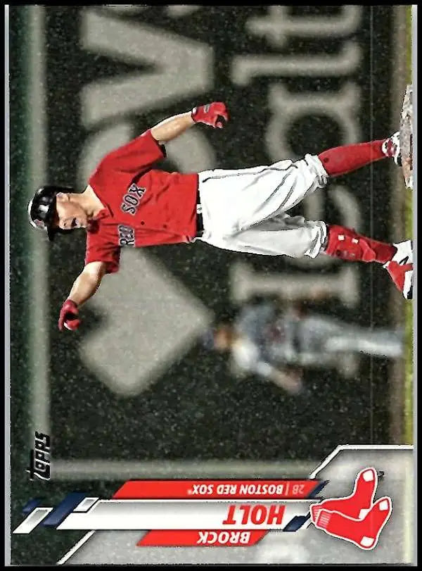 2020 Topps #90 Brock Holt NM-MT Boston Red Sox Baseball Card - Baseball Card Single