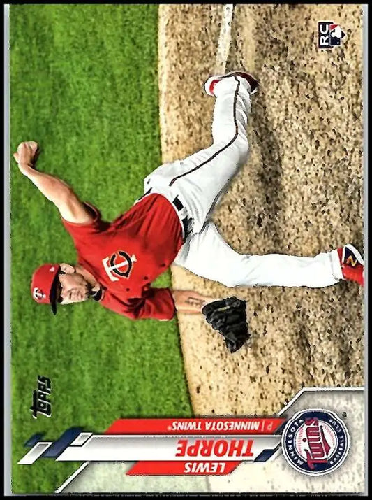 2020 Topps #97 Lewis Thorpe NM-MT RC Rookie Minnesota Twins Baseball Card - Baseball Card Single