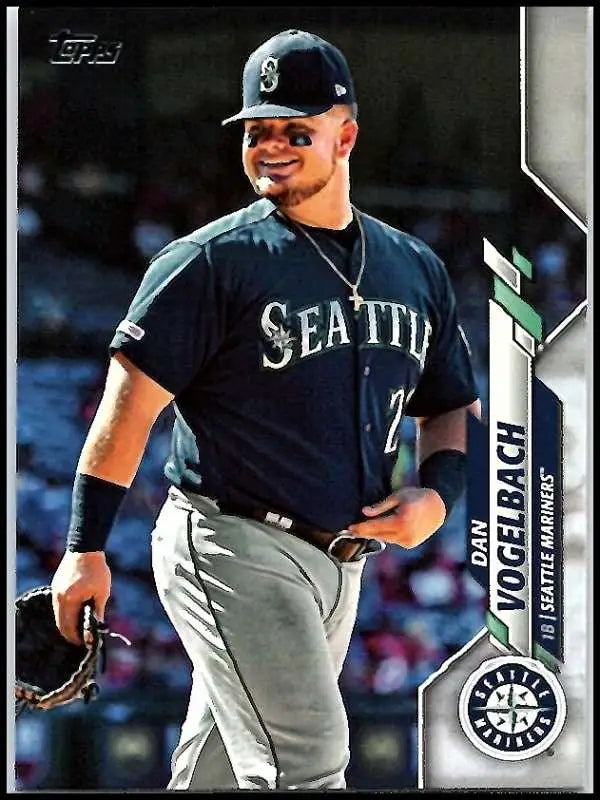 2020 Topps #99 Dan Vogelbach NM-MT Seattle Mariners Baseball Card - Baseball Card Single