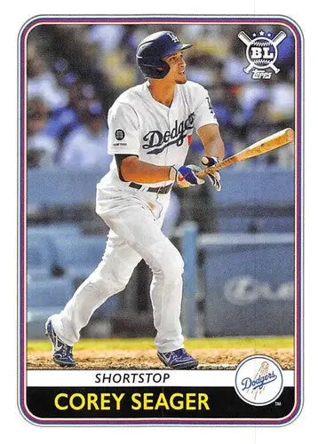 2020 Topps Big League Corey Seager Dodgers baseball trading card NM-MT