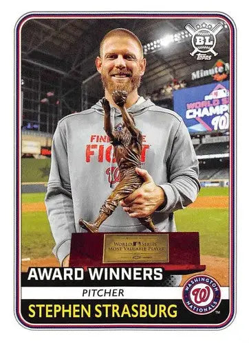 2020 Topps Big League #272 Stephen Strasburg NM-MT Nationals - Baseball Card Single