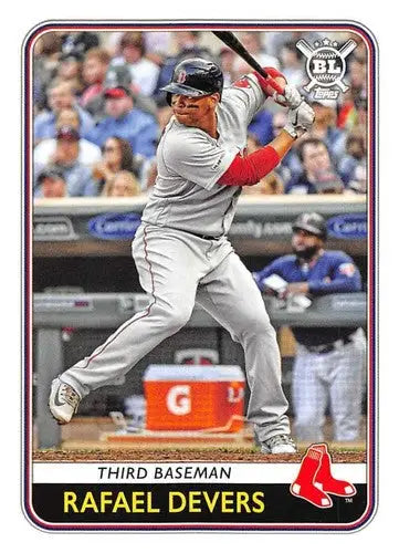 2020 Topps Big League #85 Rafael Devers NM-MT Red Sox - Baseball Card Single