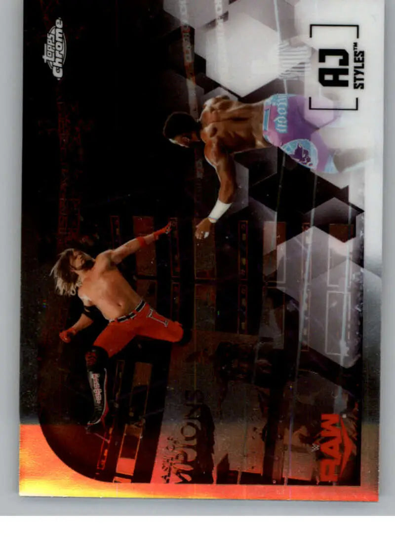 2020 Topps Chrome #1 AJ Styles NM-MT Wrestling Card - Other
