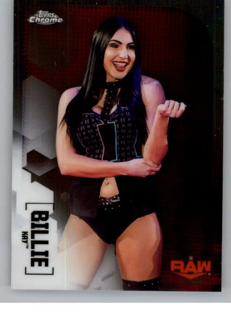 2020 Topps Chrome #12 Billie Kay NM-MT Wrestling Card - Wrestling Card Single