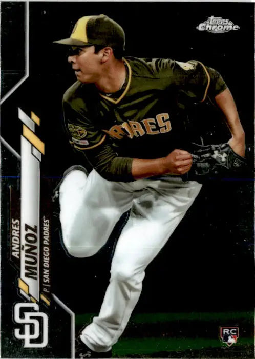 2020 Topps Chrome #149 Andres Muñoz - Baseball Card Single