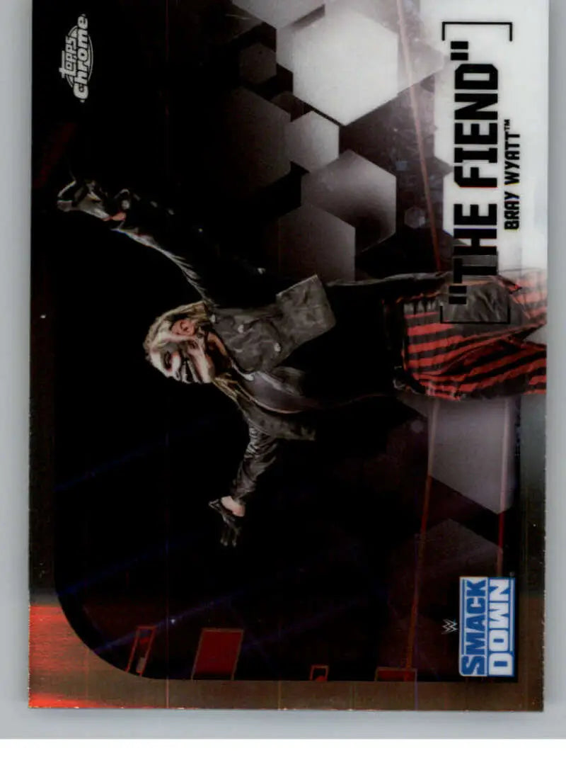 2020 Topps Chrome #15 The Fiend Bray Wyatt NM-MT Wrestling Card - Wrestling Card Single