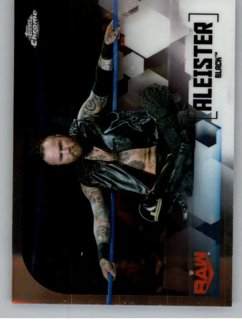 2020 Topps Chrome #2 Aleister Black NM-MT Wrestling Card - Other