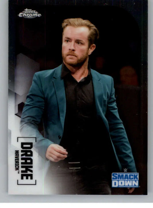 2020 Topps Chrome #22 Drake Maverick NM-MT Wrestling Card - Wrestling Card Single