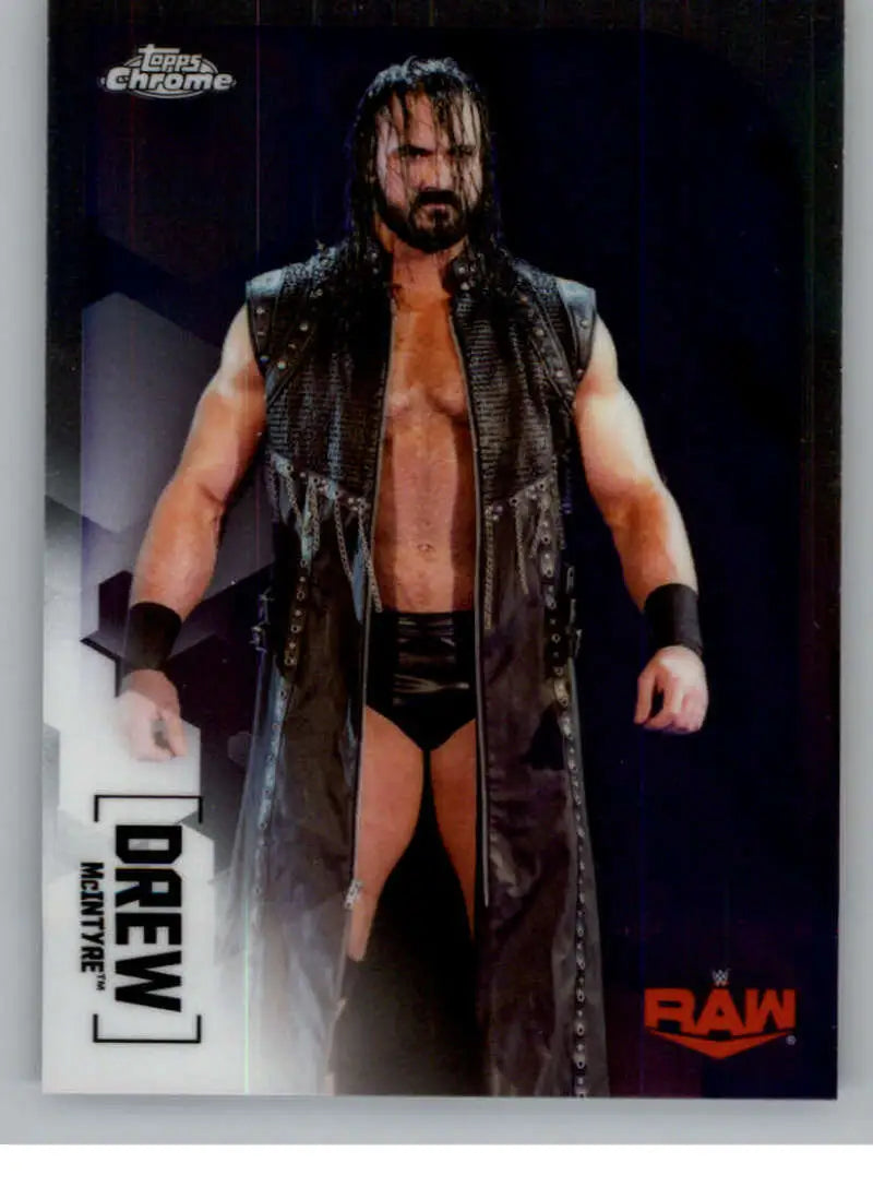 2020 Topps Chrome #23 Drew McIntyre NM-MT Wrestling Card - Other