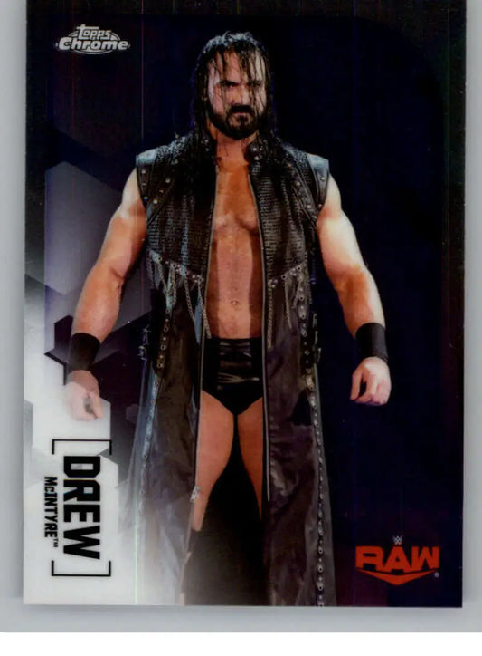 2020 Topps Chrome #23 Drew McIntyre NM-MT Wrestling Card - Wrestling Card Single