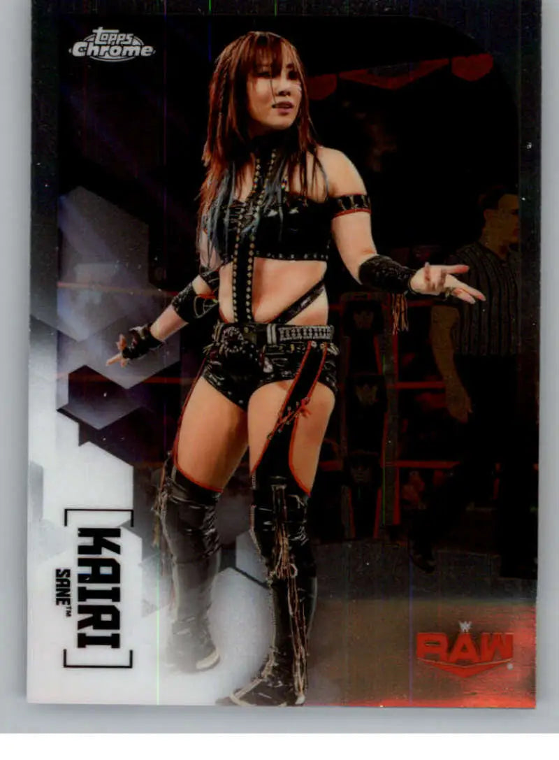 2020 Topps Chrome #34 Kairi Sane NM-MT Wrestling Card