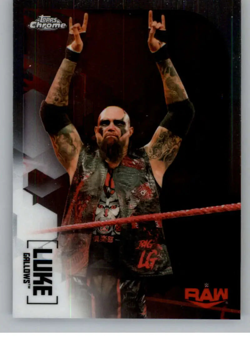 2020 Topps Chrome #41 Luke Gallows NM-MT Wrestling Card - Other