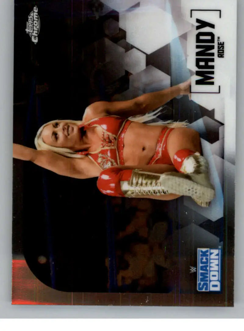 2020 Topps Chrome #42 Mandy Rose NM-MT Wrestling Card - Other