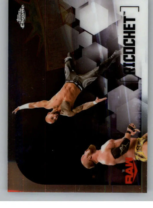 2020 Topps Chrome #49 Ricochet NM-MT Wrestling Card - Wrestling Card Single