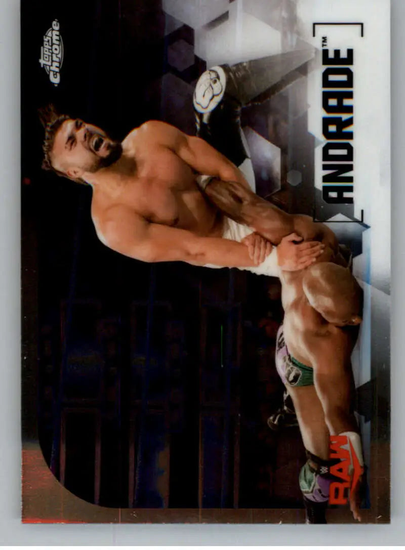 2020 Topps Chrome #5 Andrade NM-MT Wrestling Card - Wrestling Card Single