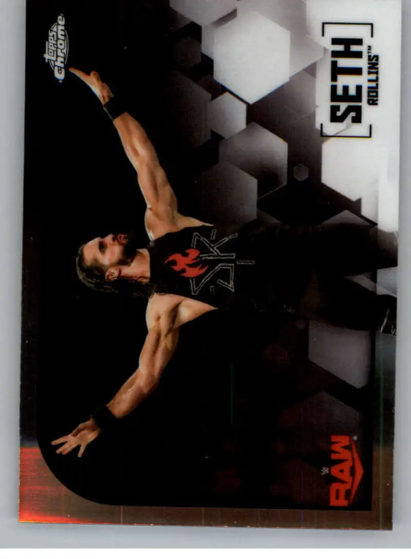 2020 Topps Chrome #58 Seth Rollins NM-MT Wrestling Card - Other