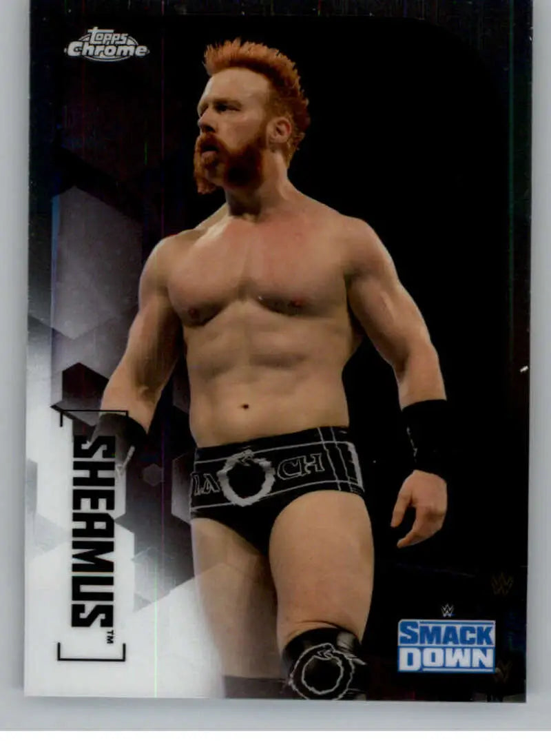 2020 Topps Chrome #59 Sheamus NM-MT Wrestling Card - Wrestling Card Single