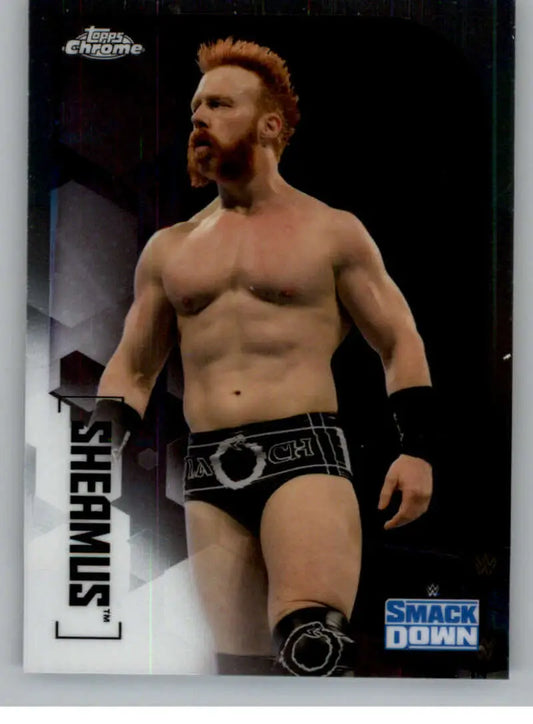 2020 Topps Chrome #59 Sheamus NM-MT Wrestling Card - Wrestling Card Single