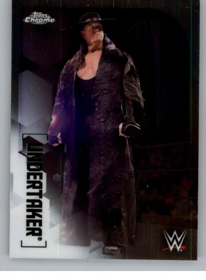 2020 Topps Chrome #66 Undertaker NM-MT Wrestling Card - Non-Sports Card Single