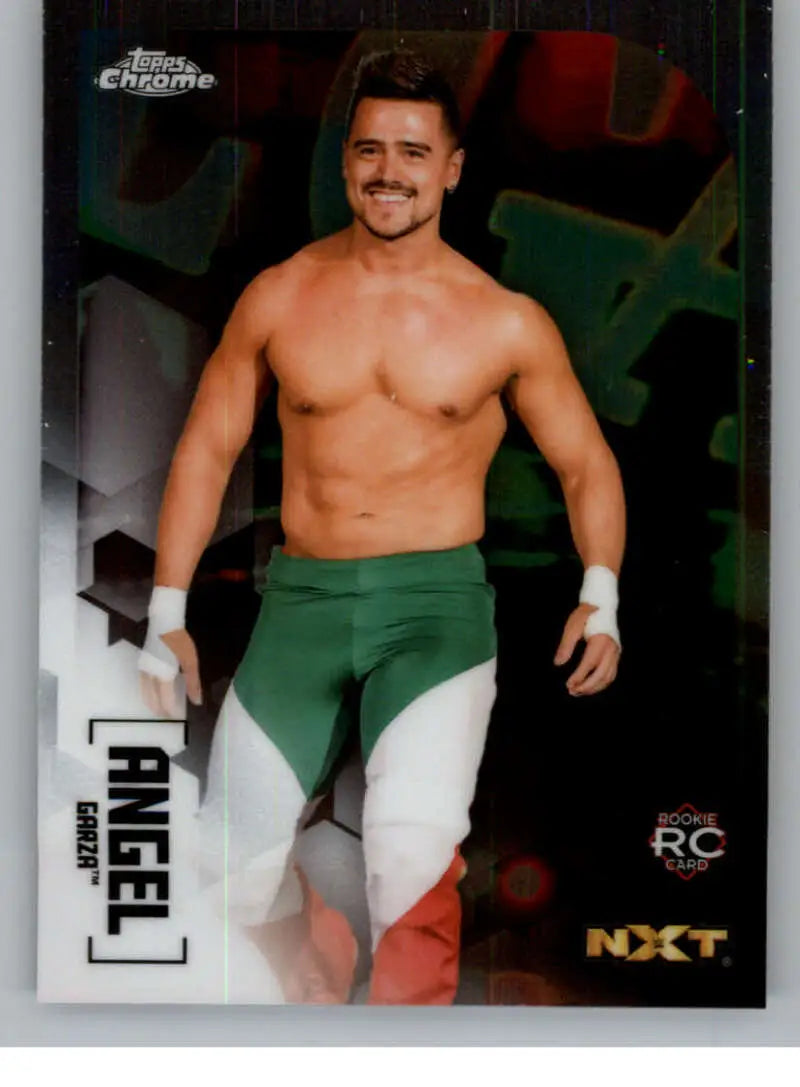 2020 Topps Chrome #70 Angel Garza NM-MT Wrestling Card - Wrestling Card Single