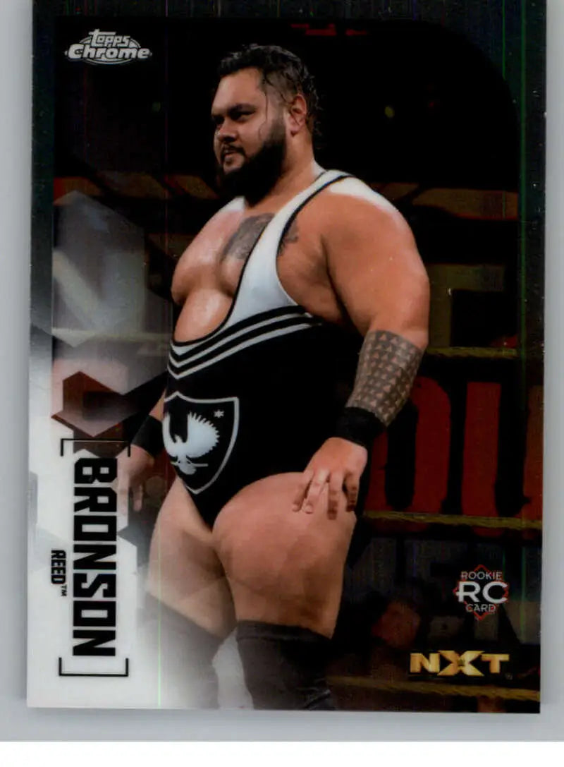 2020 Topps Chrome #75 Bronson Reed NM-MT Wrestling Card - Wrestling Card Single