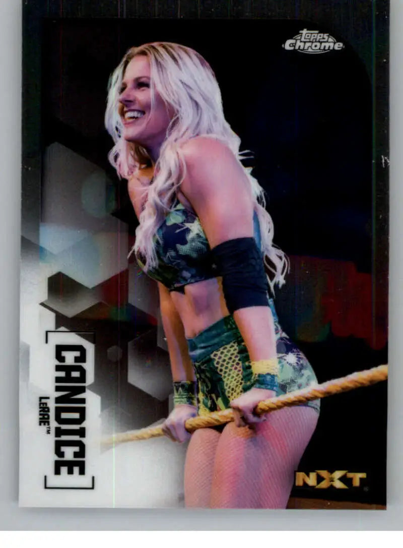 2020 Topps Chrome #77 Candice LeRae NM-MT Wrestling Card - Other