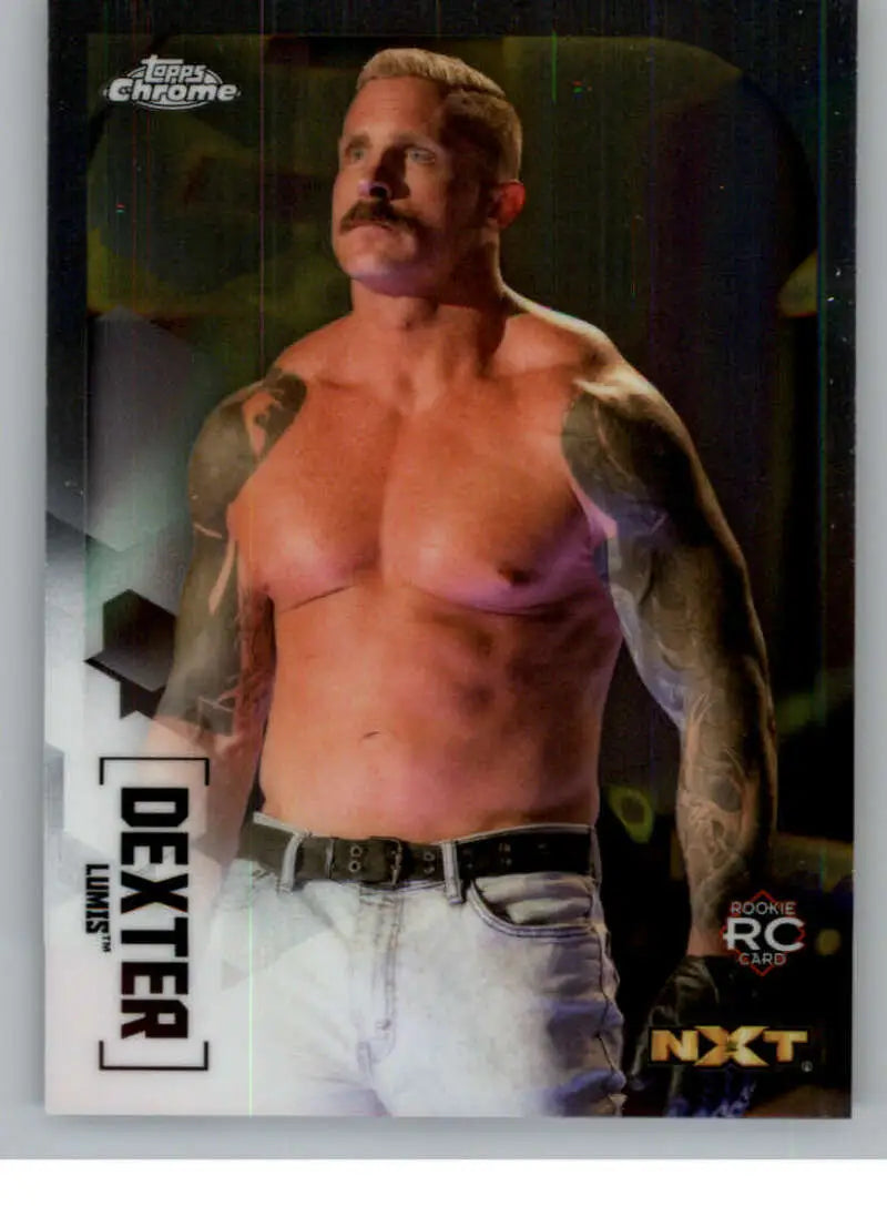 2020 Topps Chrome #79 Dexter Lumis NM-MT Wrestling Card