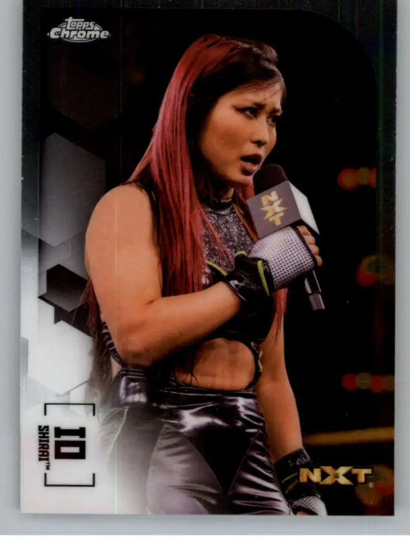 2020 Topps Chrome #80 Io Shirai NM-MT Wrestling Card
