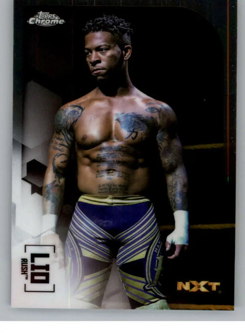 2020 Topps Chrome #86 Lio Rush NM-MT Wrestling Card - Other