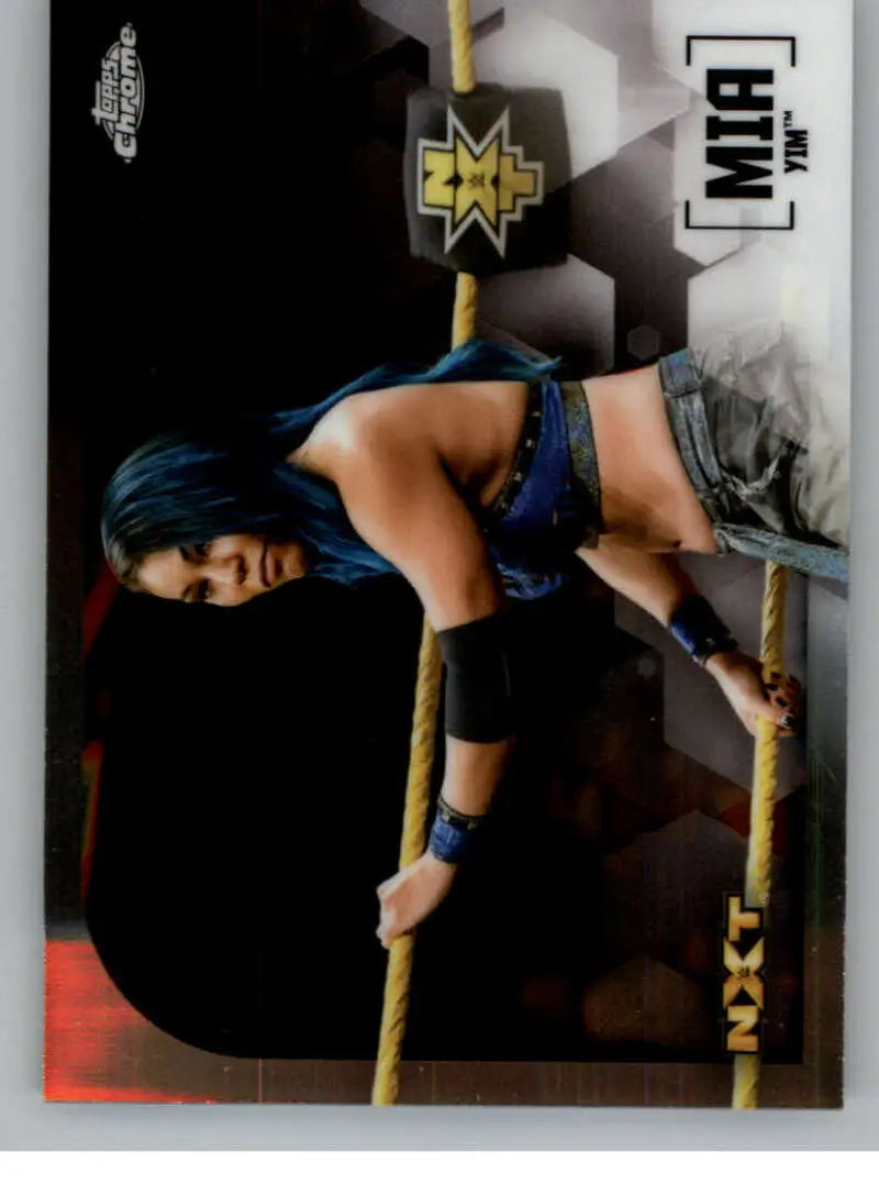 2020 Topps Chrome #88 Mia Yim NM-MT Wrestling Card - Wrestling Card Single