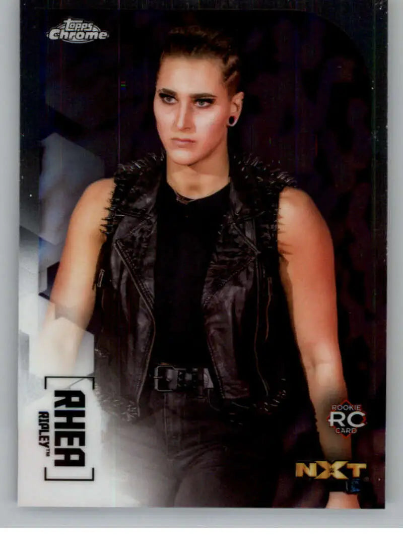 2020 Topps Chrome #97 Rhea Ripley NM-MT Wrestling Card