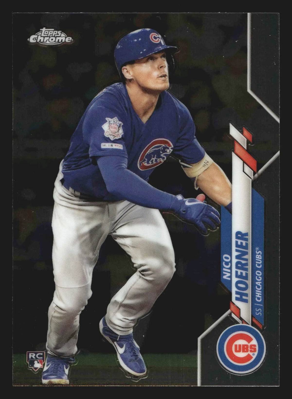 2020 Topps Chrome Nico Hoerner #161 RC Chicago Cubs - Baseball Card Single