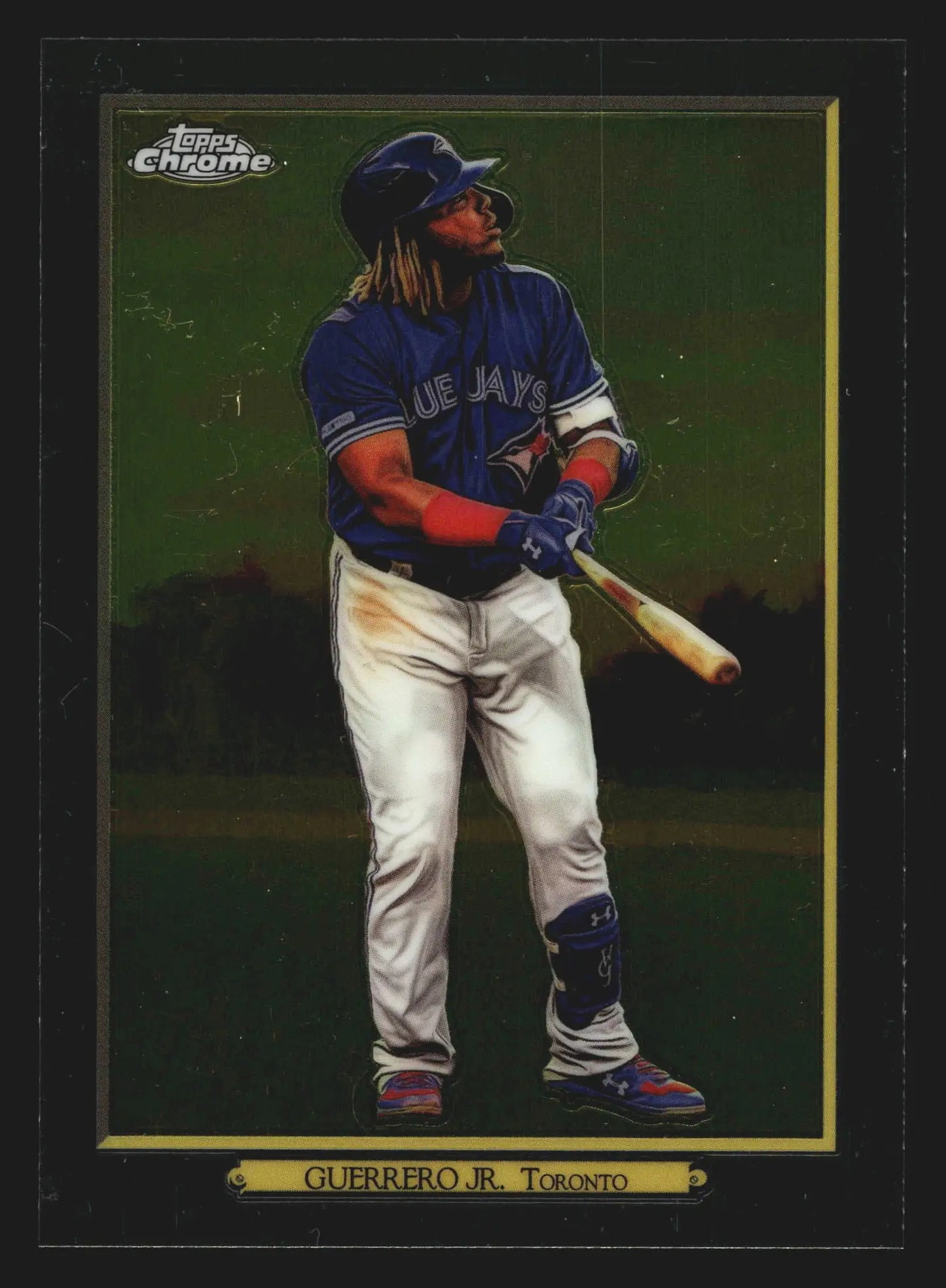 2020 Topps Chrome Turkey Red #TRC-91 Vladimir Guerrero Jr Toronto Blue Jays - Baseball Card Single