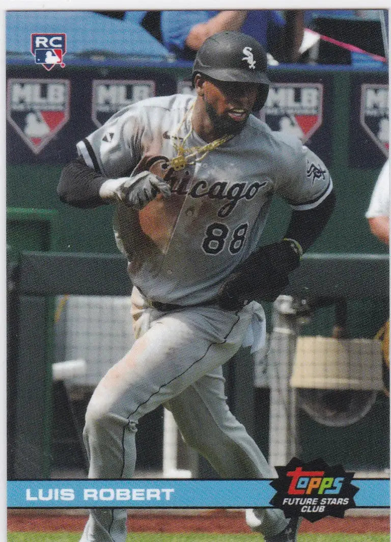 2020 Topps Future Stars Club September #2 Luis Robert RC Chicago White Sox - Baseball Card Single