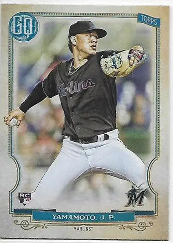 2020 Topps Gypsy Queen #173 Jordan Yamamoto NM-MT RC Rookie Marlins ID:26660 - Baseball Card Single