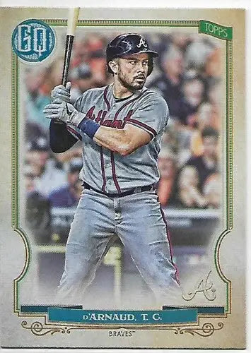 2020 Topps Gypsy Queen #280 Travis d’Arnaud NM-MT Braves - Baseball Card Single