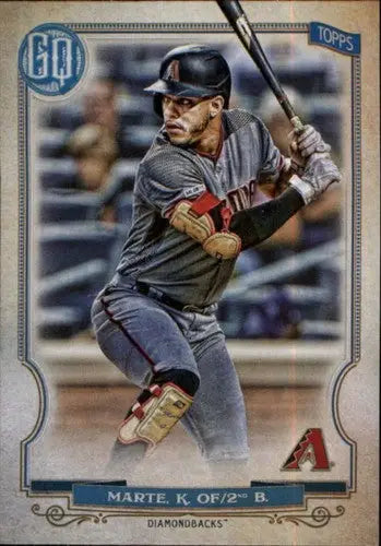 Original gloss baseball card from Topps Gypsy Queen featuring Ketel Marte Diamondbacks