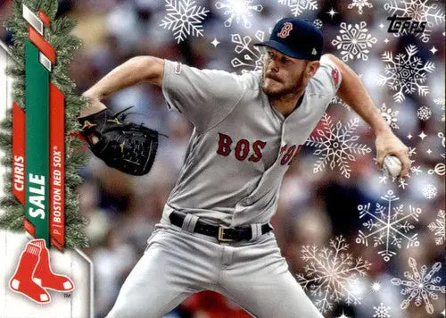 2020 Topps Holiday #HW107 Chris Sale NM-MT Red Sox ID:48014 - Baseball Card Single