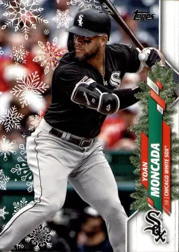 2020 Topps Holiday #HW117 Yoan Moncada NM-MT White Sox ID:48005 - Baseball Card Single