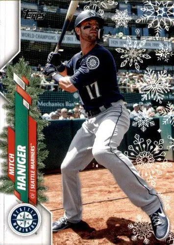 2020 Topps Holiday #HW173 Mitch Haniger NM-MT Mariners ID:47877 - Baseball Card Single