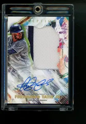 2020 Topps Inception Fernando Tatis Jr. #IAJP-FTJ Autograph Jumbo Patch 75/90 - Baseball Card Single