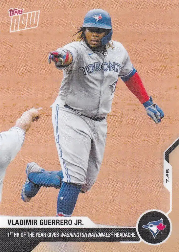 2020 TOPPS NOW #25 VLADIMIR GUERRERO JR TORONTO BLUE JAYS